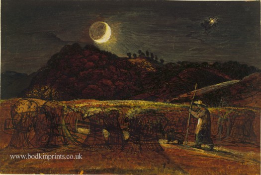 Cornfield by Moonlight (with the Evening Star)